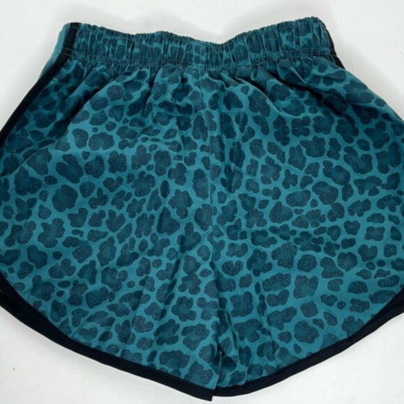 Nike Dri-FIT Tempo Running Shorts XS Blue Leopard Print Lined NWT - Picture 3 of 6